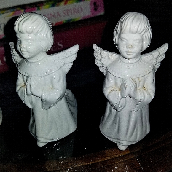 Five Italian angel mini candleholders - Picture 6 of 16